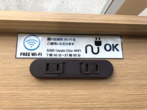 無料Wi-Fi＆サービスコンセント