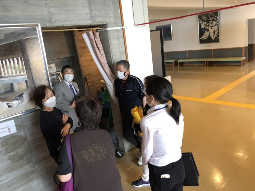 災害用特設公衆電話　うすき女性防災士