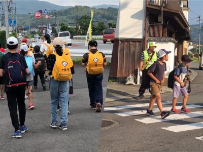 地域での「交通見守り」と「にこにこあいさつ運動」を通して感じること