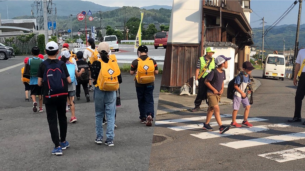 地域での「交通見守り」と「にこにこあいさつ運動」を通して感じること