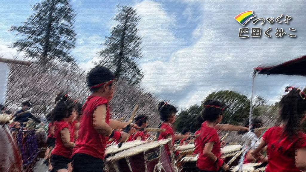 臼杵城址桜まつり　特設ステージ