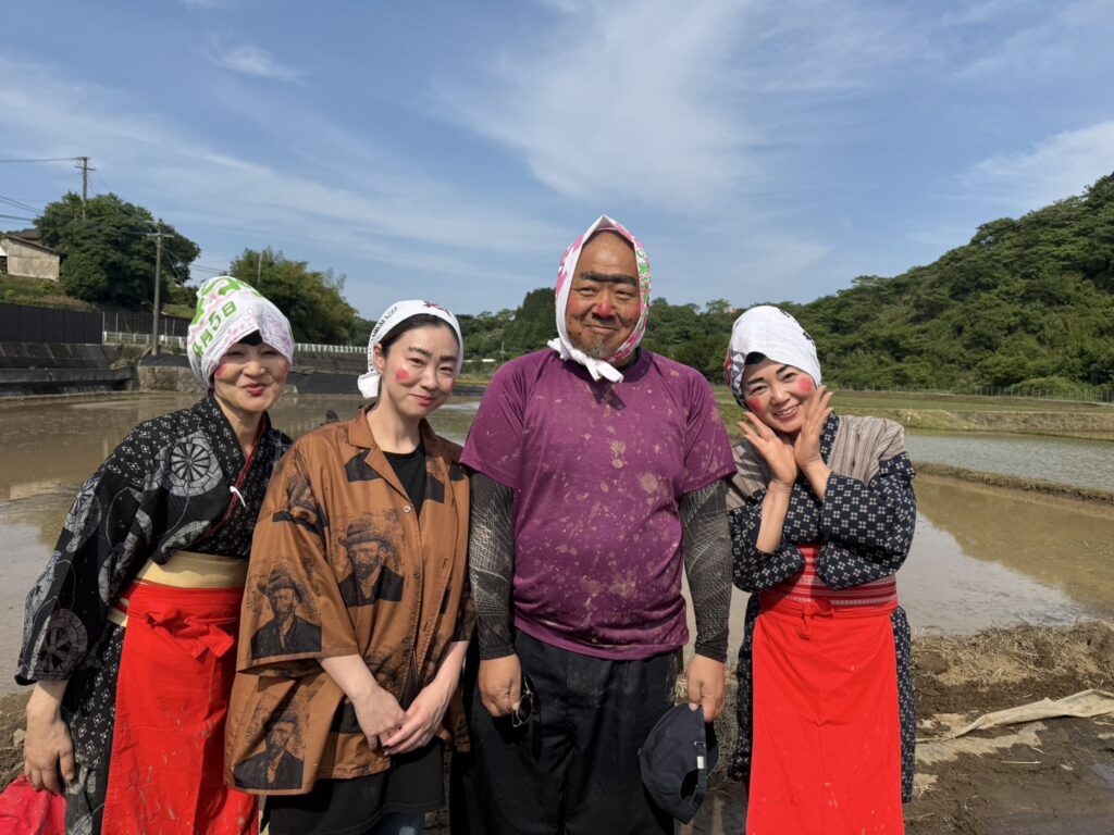 田んぼであそぼう　うすき生活学校Musubi