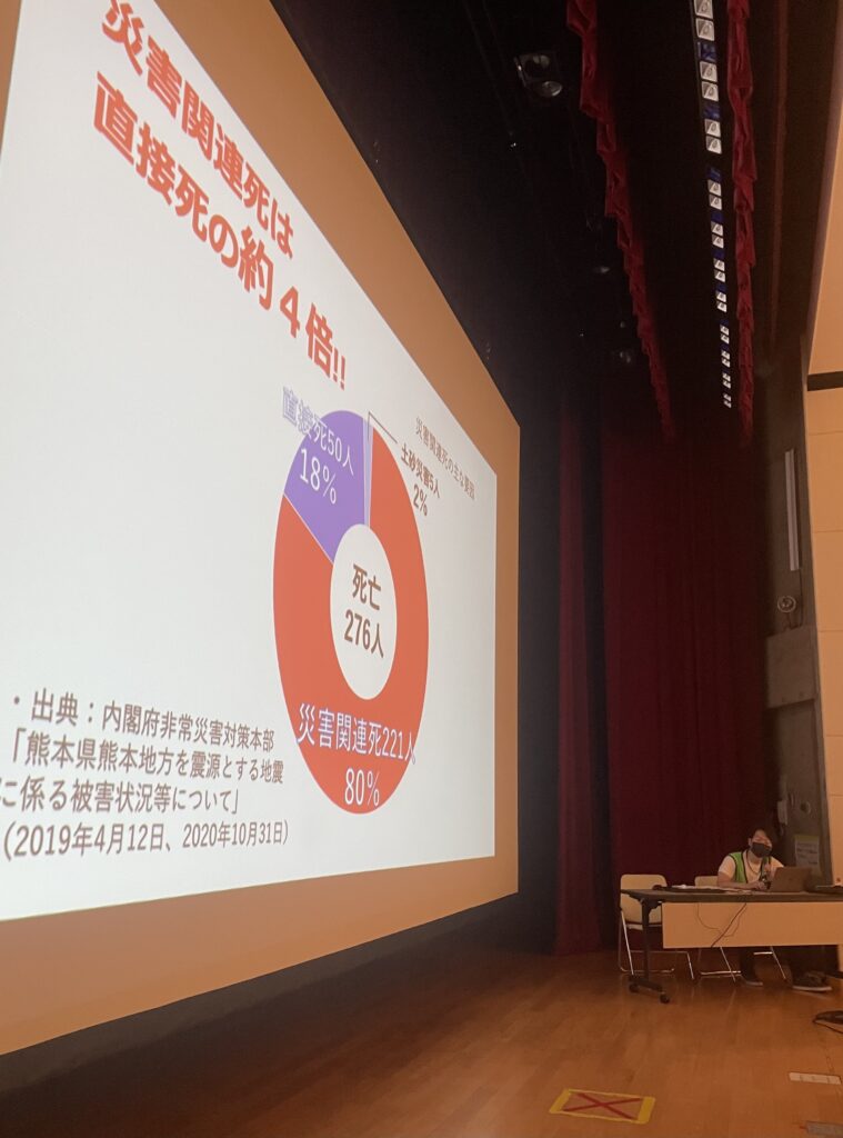 臼杵市中央地区防災講演会