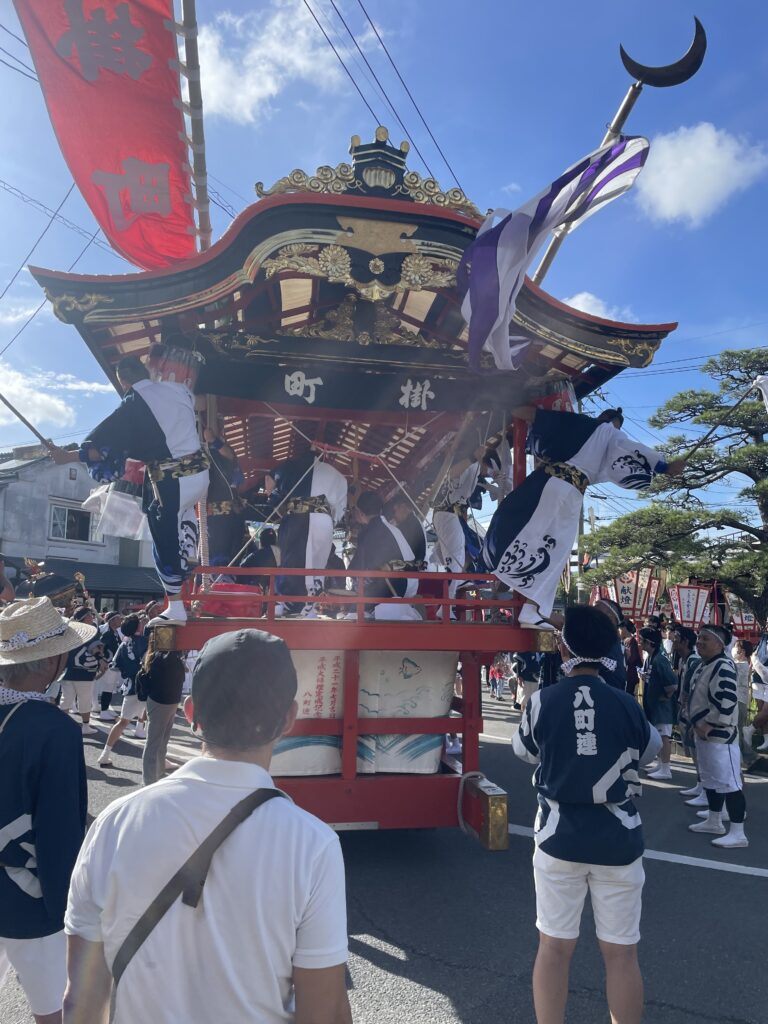 臼杵祇園祭還御(おかえり)
